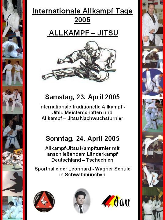 Plakat Allkampftage 2005