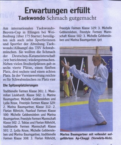 taekwondo-Bayern-Cup
